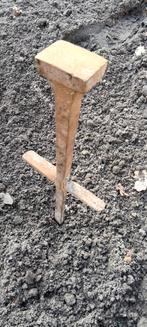 Veld aambeeld haarijzer antiek smeedwerk, Ophalen of Verzenden