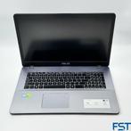 ASUS 17.3″, i5-8250U, 256GB, 500GB, 8GB, NVIDIA 940MX, W11, Met videokaart, 2 tot 3 Ghz, Qwerty, 8 GB