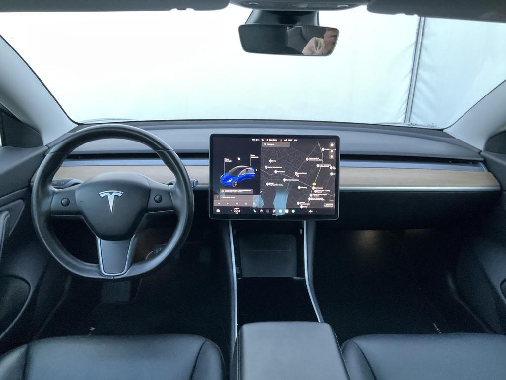 Tesla Model 3 Long Range AWD 75 kWh Autopilot Leer Camera St, Auto's, Blauw, Vierwielaandrijving, 204 pk, 560 km