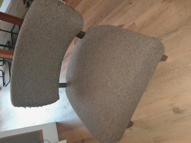 Schattige stoel van kuka, Huis en Inrichting, Stoelen, Gebruikt, Eén, Bruin, Ophalen