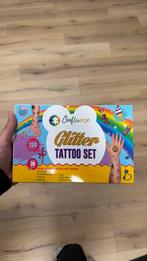 Glitter Tattoo Set 30 Kleuren + 212 Sjablonen – Ongebruikt, Ophalen of Verzenden, Nieuw, Knutselen