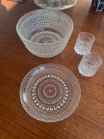 Iittala glazen set - Tapio Wirkkala Rosolli, Antiek en Kunst, Antiek | Glas en Kristal, Ophalen of Verzenden