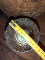 Mooi leuk brocante waxinelichtje goudkleurig, Overige materialen, ., Ophalen of Verzenden, Zo goed als nieuw