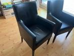 eettafel stoelen, 4 stuks, Huis en Inrichting, Stoelen, Ophalen, Gebruikt, Zwart, Hout
