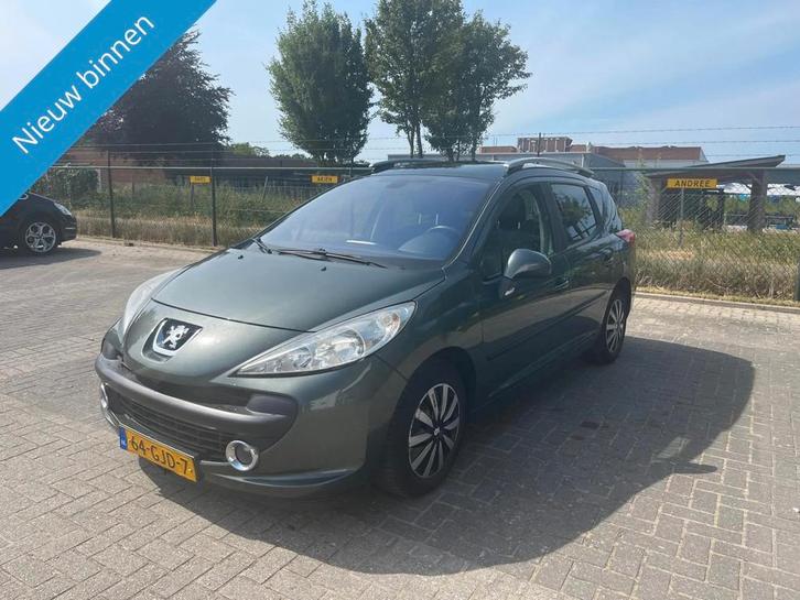 Peugeot 207 SW 1.6 VTi XS Panorama Clima Apk Trekhaak, Auto's, Peugeot, Bedrijf, Te koop, Airbags, Boordcomputer, Centrale vergrendeling