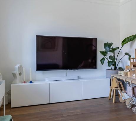 IKEA Besta Tv-meubel 180cm, Huis en Inrichting, Kasten | Televisiemeubels, Gebruikt, Minder dan 100 cm, 150 tot 200 cm, 25 tot 50 cm