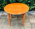 Vintage Uitschuifbare Eettafel, Huis en Inrichting, Ophalen of Verzenden, Vintage