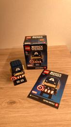 Brickheadz captain america - 41589, Ophalen, Zo goed als nieuw
