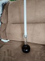 Mooie glazen kaarsenstander, Ophalen of Verzenden, Overige materialen, Minder dan 25 cm