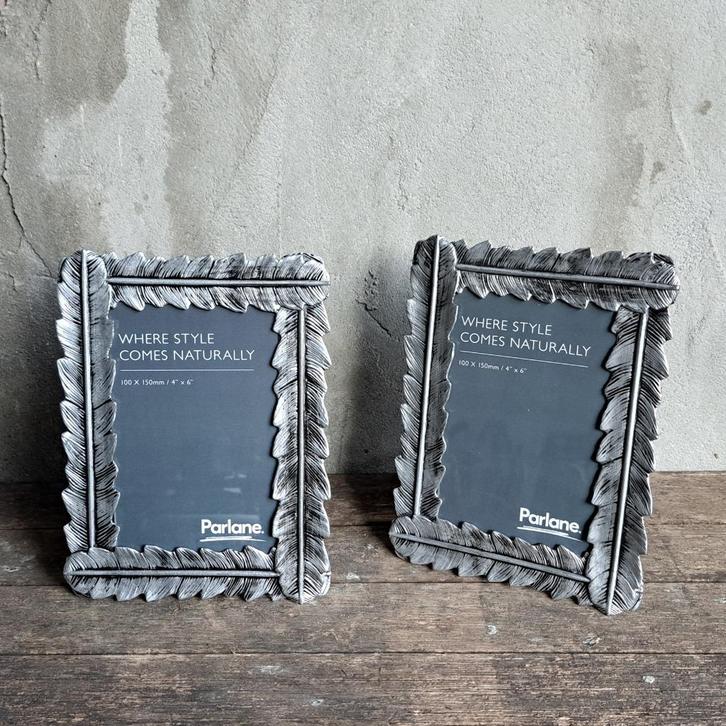 1x Landelijk metalen fotolijstje Parlane 20x15cm *Etage3*, Huis en Inrichting, Woonaccessoires | Overige, Nieuw, Ophalen of Verzenden