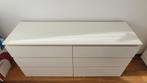 Ikea Malm ladekast met 6 lades in wit, Huis en Inrichting, Kasten | Ladekasten, Ophalen, Gebruikt, 5 laden of meer, 150 tot 200 cm