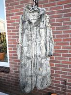 Vintage bontjas - opknapper, Ophalen of Verzenden, Gedragen, Maat 42/44 (L), Wit