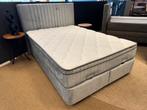 Boxspring/Baza met opbergruimte 140cm Direct/leverbaar E7145, Mwonenenslapen, Mwonenenslapen@ziggo.nl, #Boxspring#Opbergbox#Baza#140#grijs#Velvet