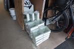 45 Glazen bouw stenen 19 x 19 x 8, Ophalen, Gebruikt