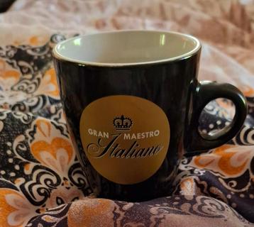Koffiemok.grand maestro italiano, te koop gevraagd beschikbaar voor biedingen