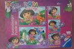 RAVENSBURGER DORA THE EXPLORER KINDERPUZZLES  2.50euro, Minder dan 500 stukjes, Ophalen of Verzenden, Legpuzzel, Zo goed als nieuw