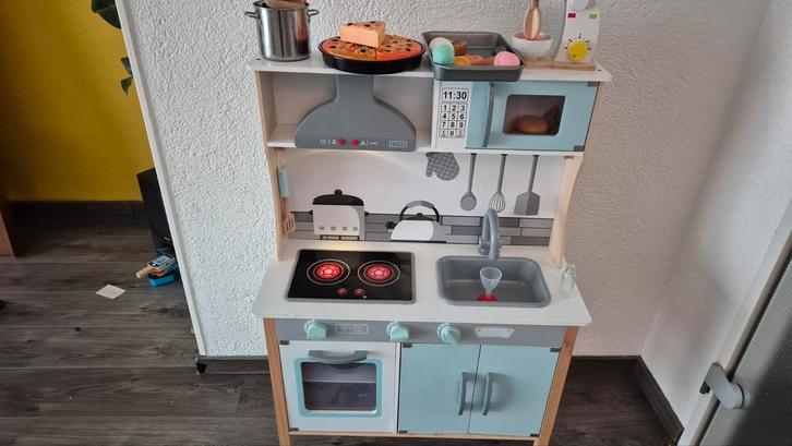Mijn speelgoedkeuken – helemaal schoon en compleet, Kinderen en Baby's, Speelgoed | Speelkeukens, Zo goed als nieuw, Ophalen of Verzenden