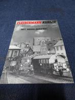 treinen catalogus Fleischmann 3 x + 1 x verkooplijst 1986, Fleischmann, Ophalen of Verzenden, Zo goed als nieuw, Boek, Tijdschrift of Catalogus