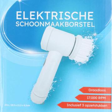 Elektrische schoonmaakborstel! Winkelprijs = €59,99 beschikbaar voor biedingen