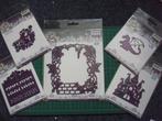 5 snijmallen Winter collection van Yvonne creation - Nieuw, Ophalen of Verzenden, Nieuw, Overige thema's, Pons of Mal