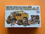 Tamiya British Quad & Gun set 1/35 35044, Tank, 1:32 tot 1:50, Nieuw, Ophalen of Verzenden