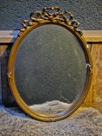 Antieke bois dore spiegel met striklijst, Antiek en Kunst, Curiosa en Brocante, Ophalen of Verzenden