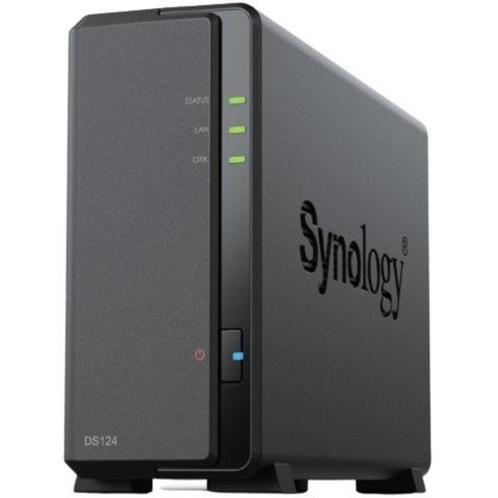 Synology DiskStation DS124, Computers en Software, Harde schijven, Nieuw, Desktop, Extern, NAS, Ophalen of Verzenden