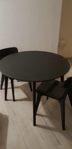 Tafel en stoelen, Huis en Inrichting, Tafels | Eettafels, Ophalen, 100 tot 150 cm, 50 tot 100 cm, Zo goed als nieuw