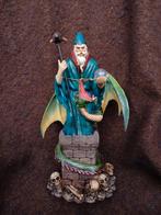 Tovenaar met Draak - Legend of Enchantment Beeld, Antiek en Kunst, Ophalen of Verzenden