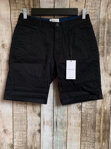 Scotch & Soda zwart chino short (Maat 28) NIEUW!! beschikbaar voor biedingen
