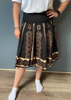 Vintage rok, Maat 38/40 (M), Bruin, Nicowa, Ophalen of Verzenden