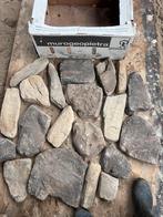 Geopietra morsone en botticino gevelstenen, steenstrips, Doe-het-zelf en Verbouw, Metselstenen, Ophalen, Zo goed als nieuw, Bakstenen