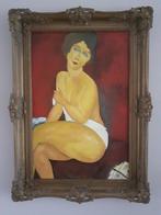 olieverf schilderij van Modigliani, Antiek en Kunst, Ophalen of Verzenden