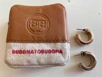 Zilveren oorbellen Batul van Buddha to Buddha