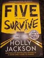 Five Survive - Holly Jackson - Nieuwstaat, Boeken, Ophalen of Verzenden, Zo goed als nieuw, Holly Jackson, Nederland