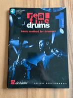 Real Time Drums Lesboek Level 1, Muziek en Instrumenten, Bladmuziek, Overige genres, Drums of Percussie, Les of Cursus, Ophalen of Verzenden