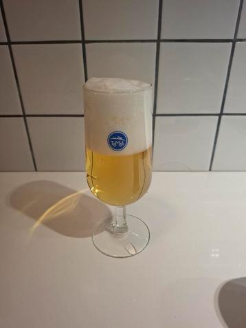 Tomos Bierglas - Relatiegeschenk Bromfietsdealers '60 beschikbaar voor biedingen