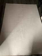 Crème tapijt met cirkel patroon 2,30m/1,60m, 200 cm of meer, 150 tot 200 cm, Crème, Rechthoekig