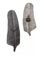 PTMD wandklok - klok blad vorm metaal zwart - nieuw in doos, Huis en Inrichting, Woonaccessoires | Klokken, Ophalen of Verzenden