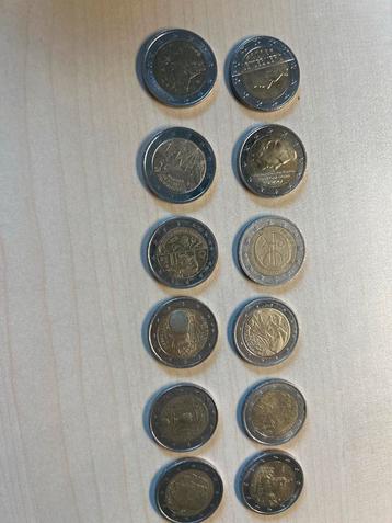 2 Euromunten te koop/ruil beschikbaar voor biedingen
