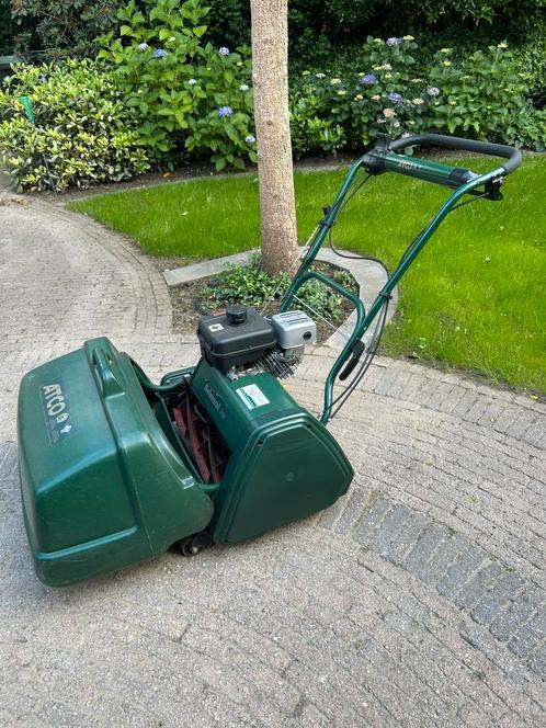 Atco balmoral/ allett kensington kooimaaiergoed onderhouden, Tuin en Terras, Grasmaaiers, Gebruikt, Benzine-grasmaaier, Kooimesmaaier