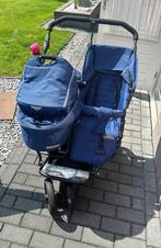 Koelstra Duo Kinderwagen, Incl. Reiswieg & Voetenzakken., Kinderen en Baby's, Gebruikt, Verstelbare duwstang, Combiwagen, Ophalen