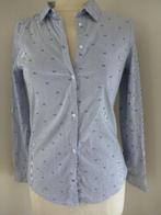 ZARA Basic bloes wit blauw streep maat M, Maat 38/40 (M), Blauw, Zara, Ophalen of Verzenden