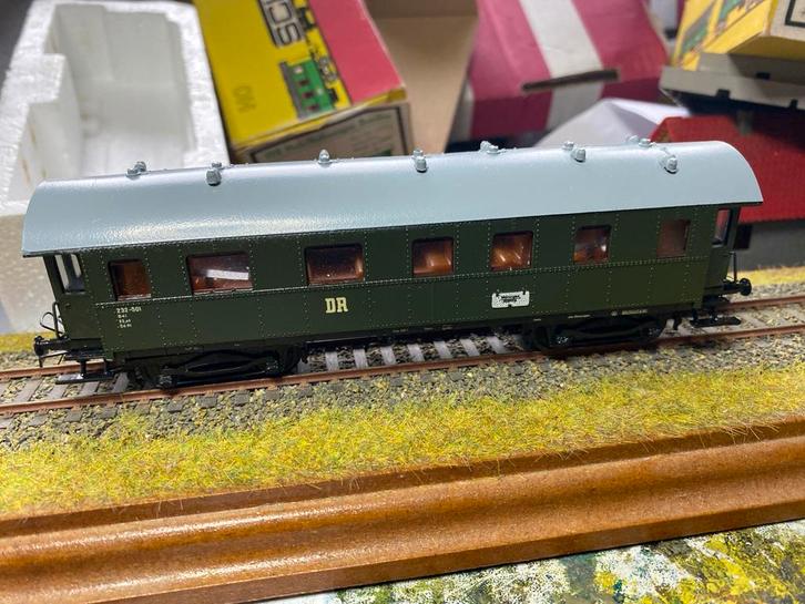 5 DDR Wagonnetjes Schicht VEB Dresden - Nieuw in OVP, Hobby en Vrije tijd, Modeltreinen | H0, Nieuw, Wagon, Gelijkstroom, Overige merken