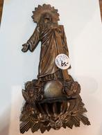 Bronzen wijwater bakje 25 cm hoog. €65., Antiek en Kunst, Ophalen