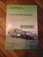 Tractor folder Krone TITAN L opraapwagens, Ophalen of Verzenden, Zo goed als nieuw
