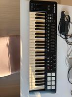 M-Audio Oxygen 49 MIDI Keyboard, Gebruikt, Aanslaggevoelig, Ophalen, 49 toetsen