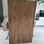 Houten eettafel, Huis en Inrichting, Tafels | Eettafels, Ophalen, 50 tot 100 cm, Zo goed als nieuw, Vijf personen of meer
