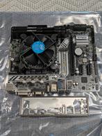 Asrock moederbord met processor, Computers en Software, Moederborden, Ophalen of Verzenden, Zo goed als nieuw, DDR4