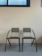 Postmoderne industriële stalen stoelen - Kade Design, Huis en Inrichting, Stoelen, Ophalen, Twee, Overige kleuren, Kare design